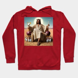 The Dude as Jesus Hoodie